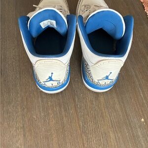 Men Blue and White Sneakers